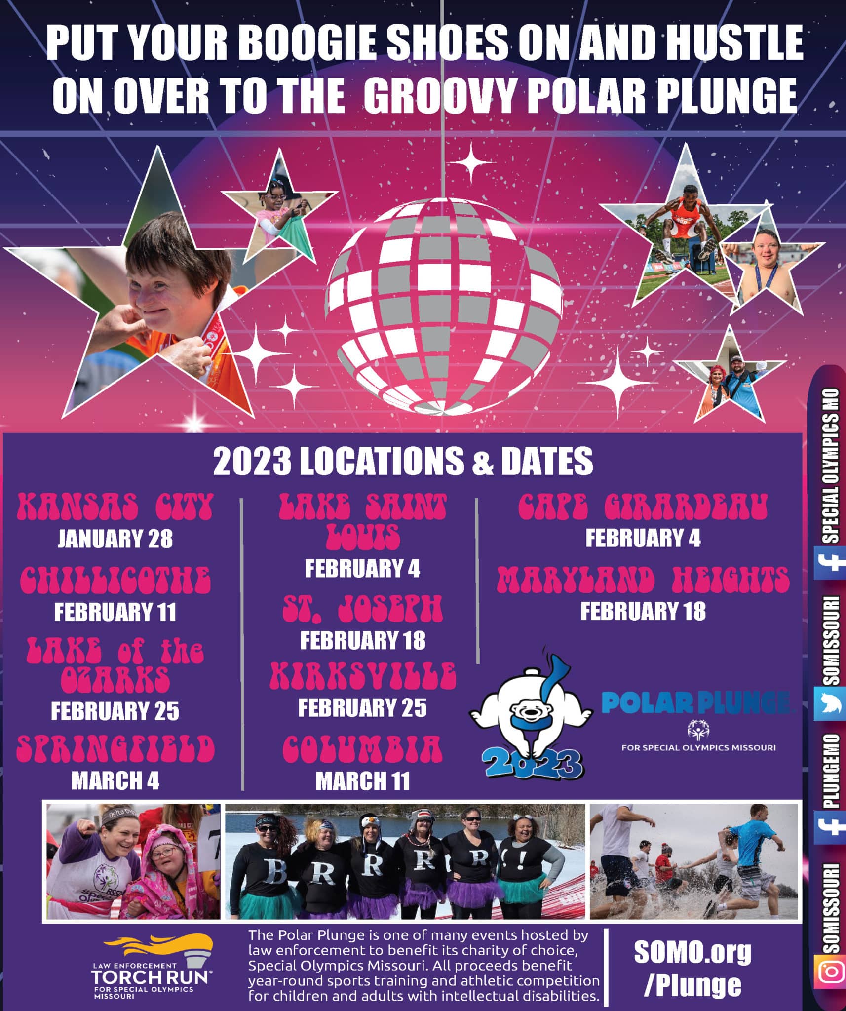 2023 Polar Plunge Updated Statewide Poster