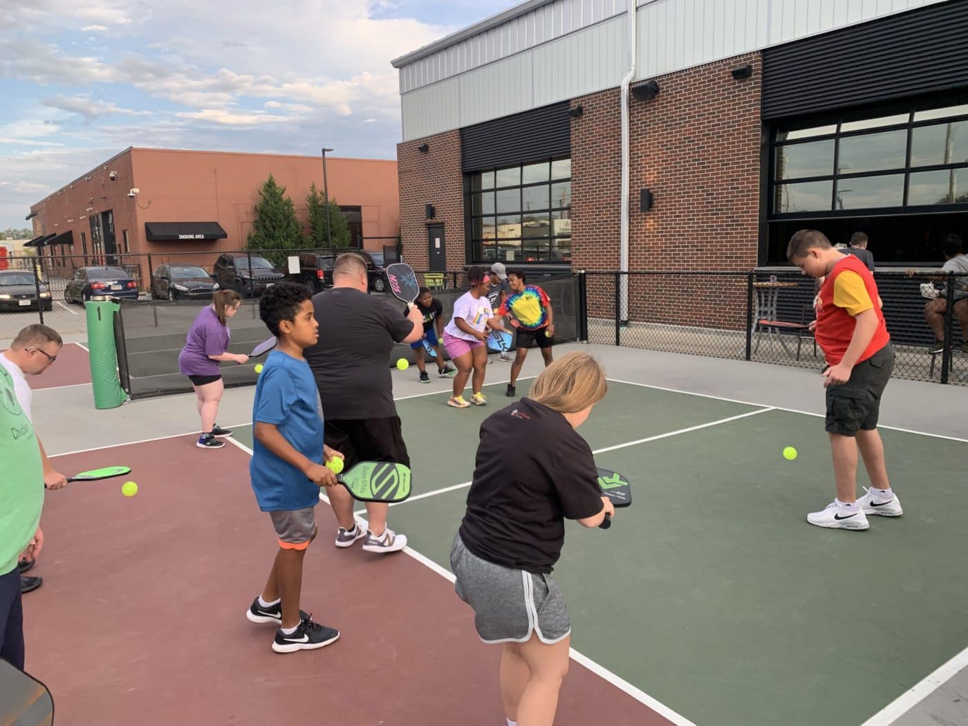 SOMO athletes participate in Kansas City Royals baseball clinic