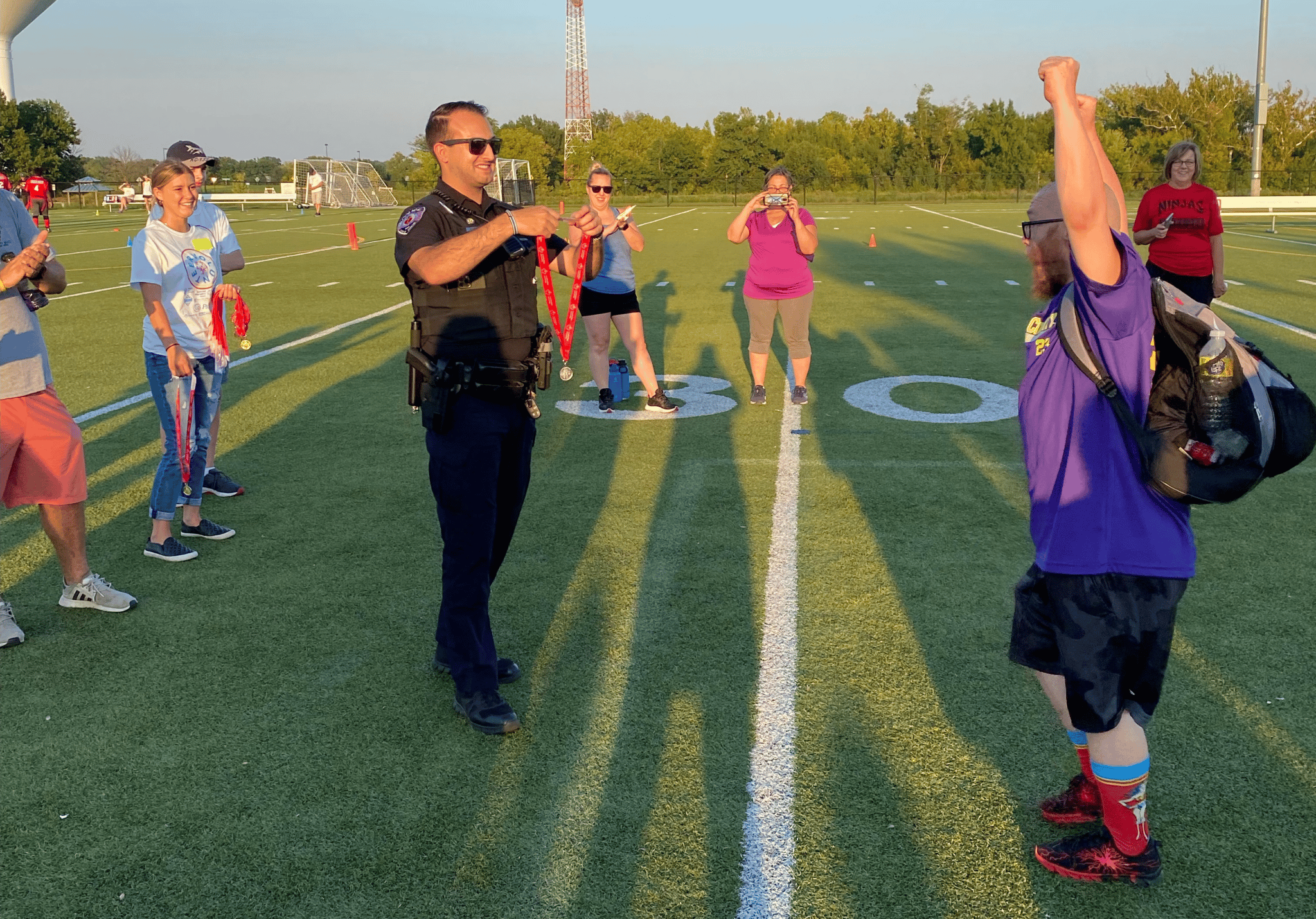 jamaal charles special olympics