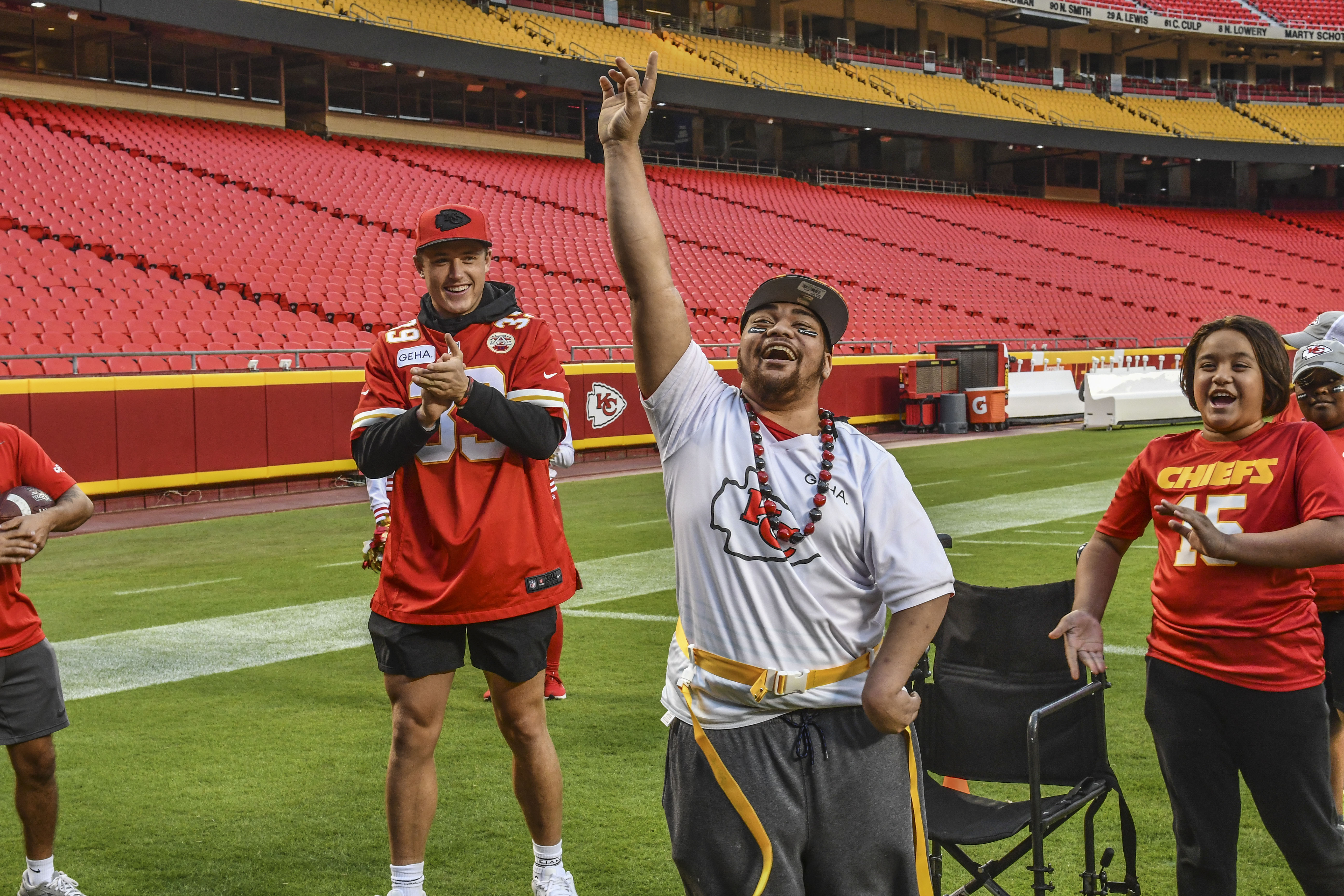 Chiefs host Fantasy Camp for Special Olympics Missouri athletes