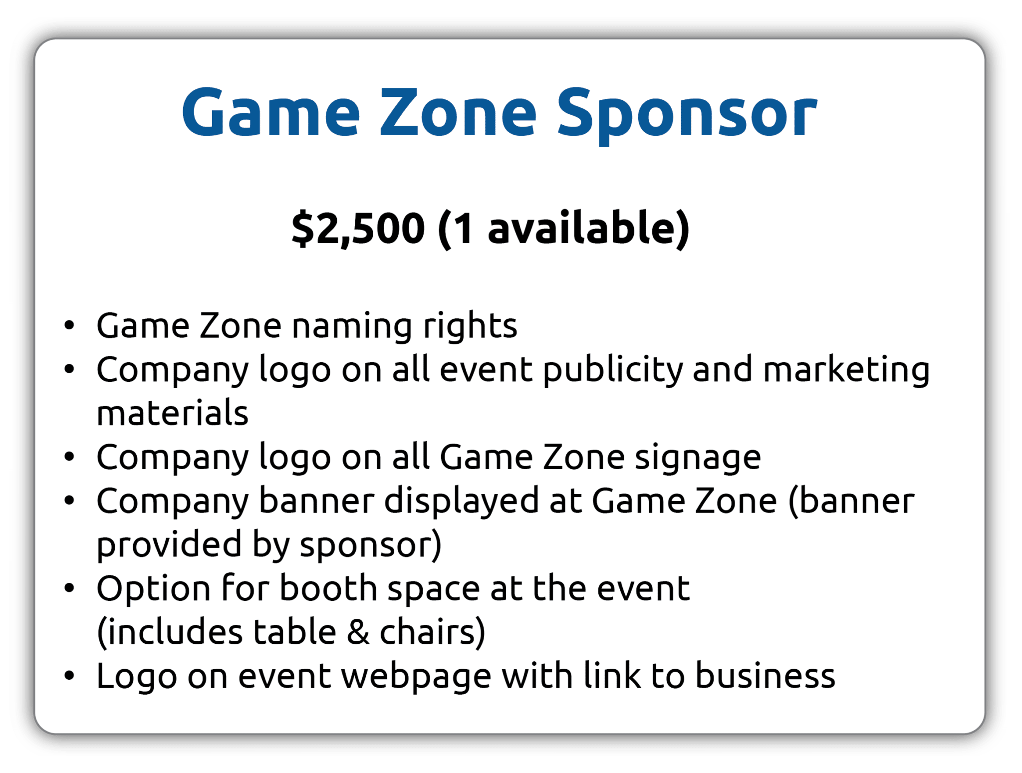 GameZoneSponsor
