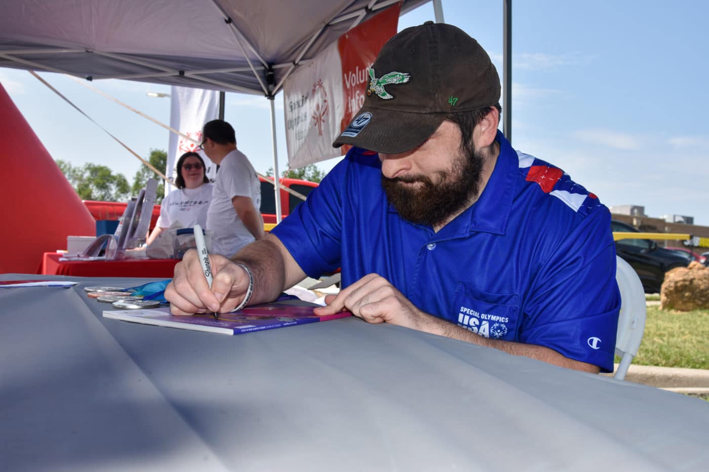 SOMO athletes participate in Kansas City Royals baseball clinic