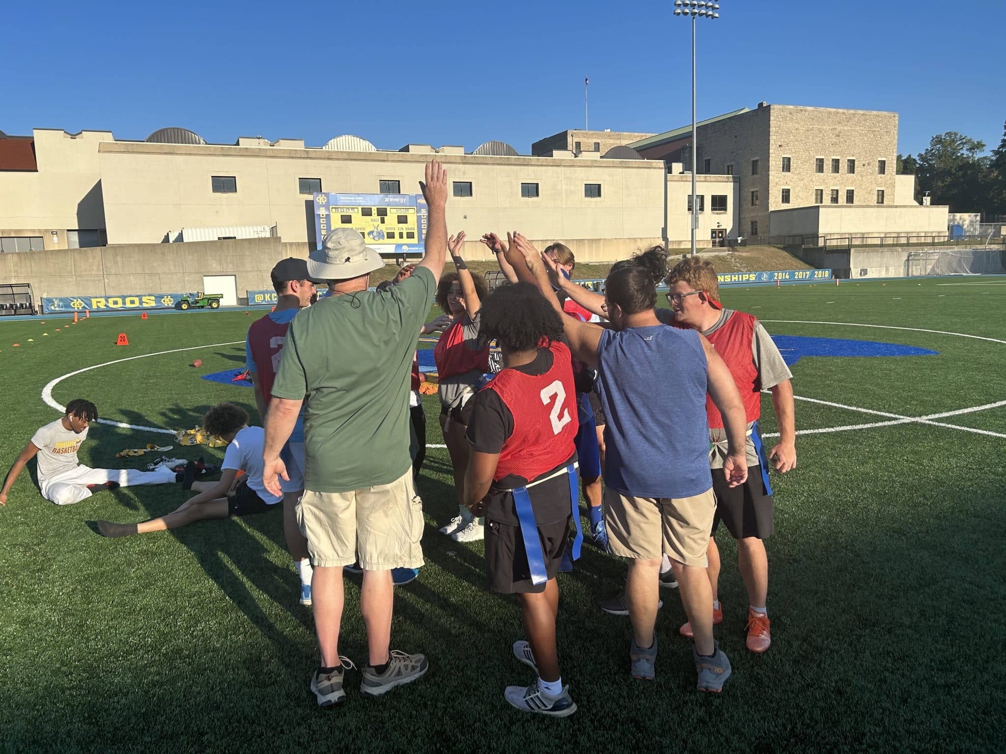 SOMO athletes participate in Kansas City Royals baseball clinic