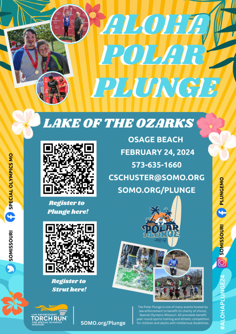 2024 Polar Plunge and Strut Lake of the Ozarks Special Olympics Missouri