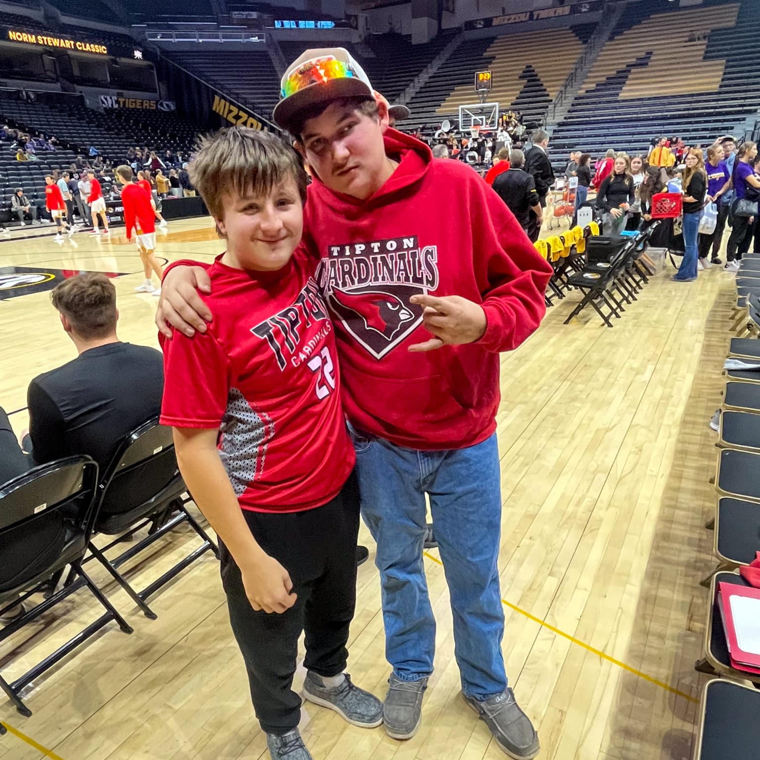 Tipton and Camdenton Unified basketball teams compete at 2023 Norm