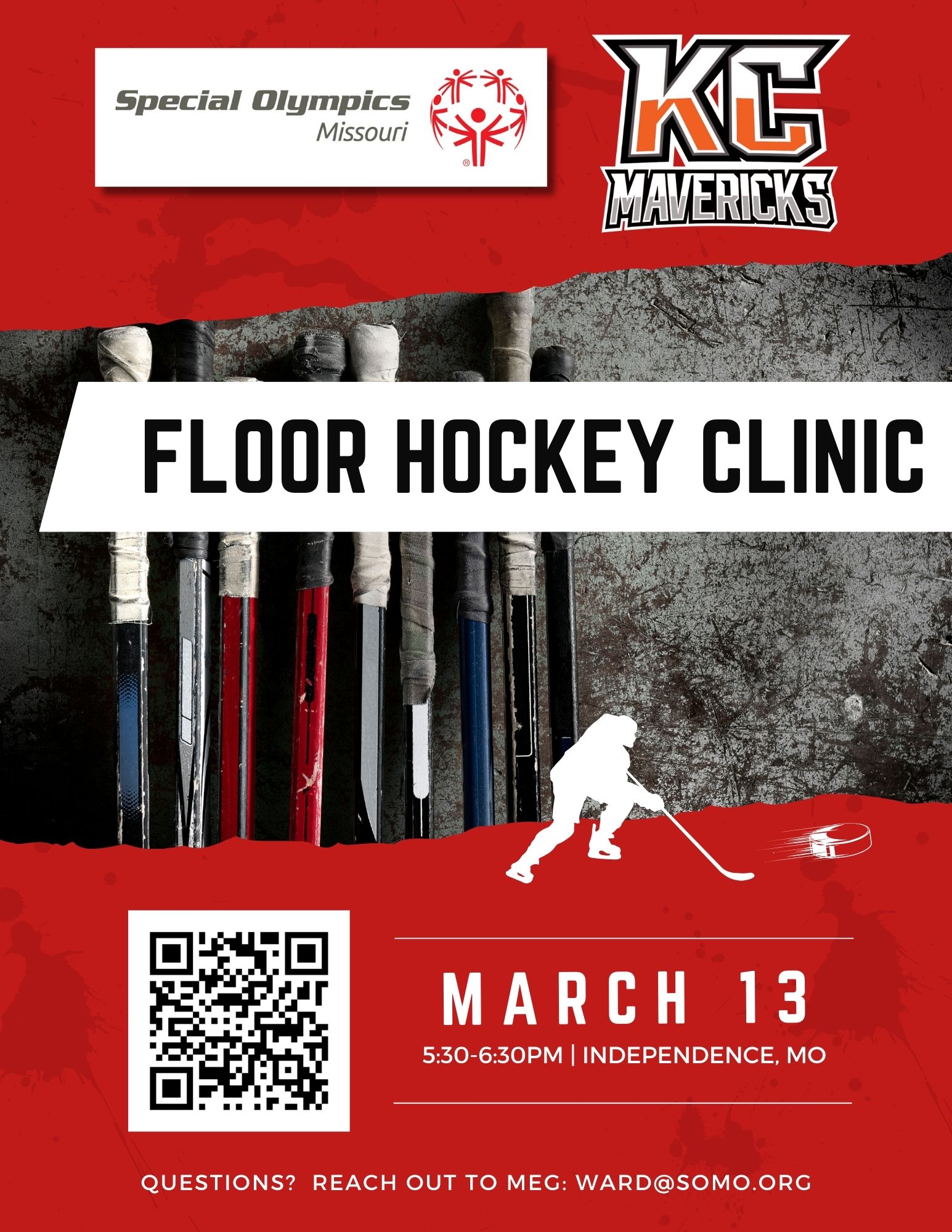 KC Metro Floor Hockey Clinic W KC Mavericks