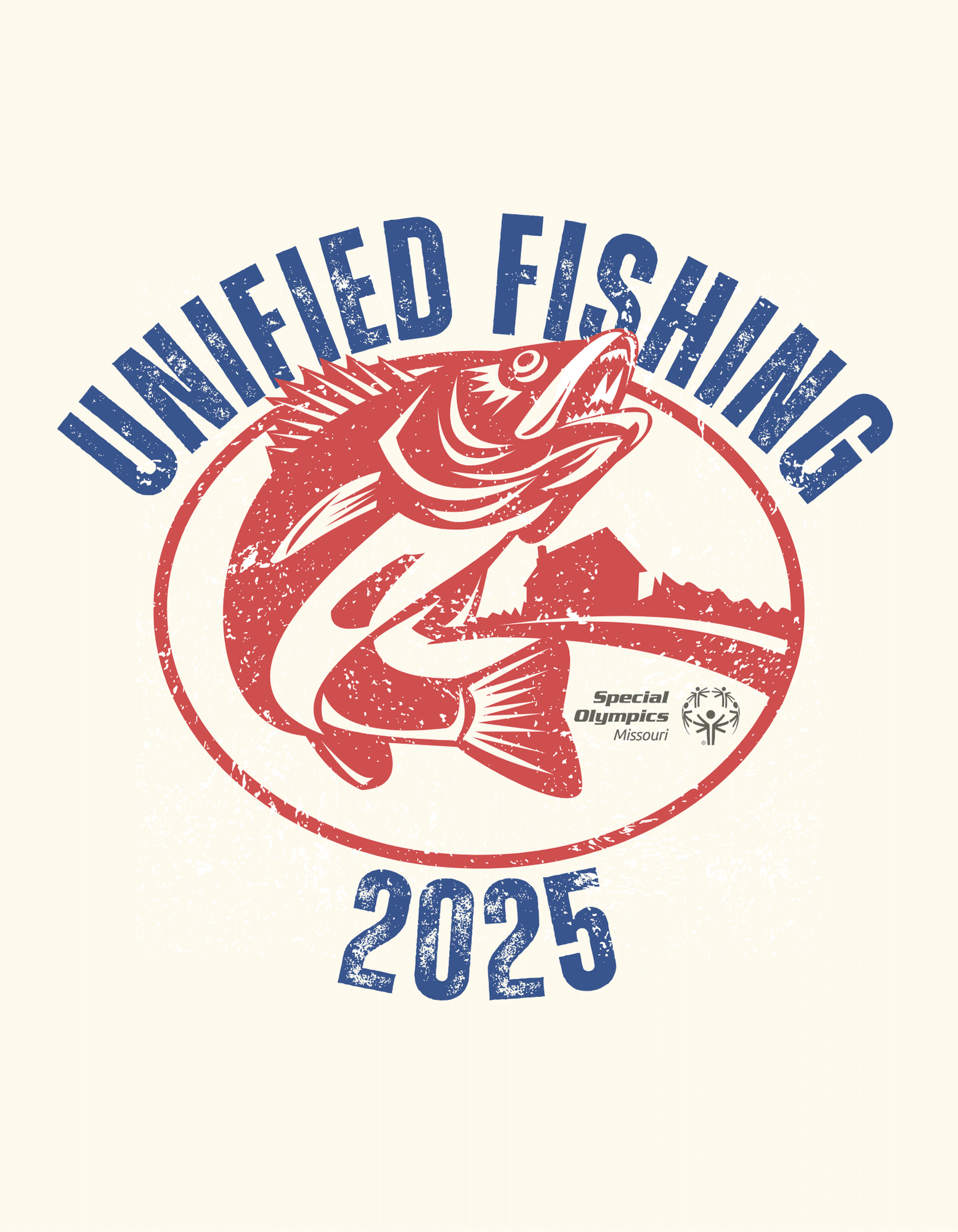 Unified Fishing Tournament 2025 Logo