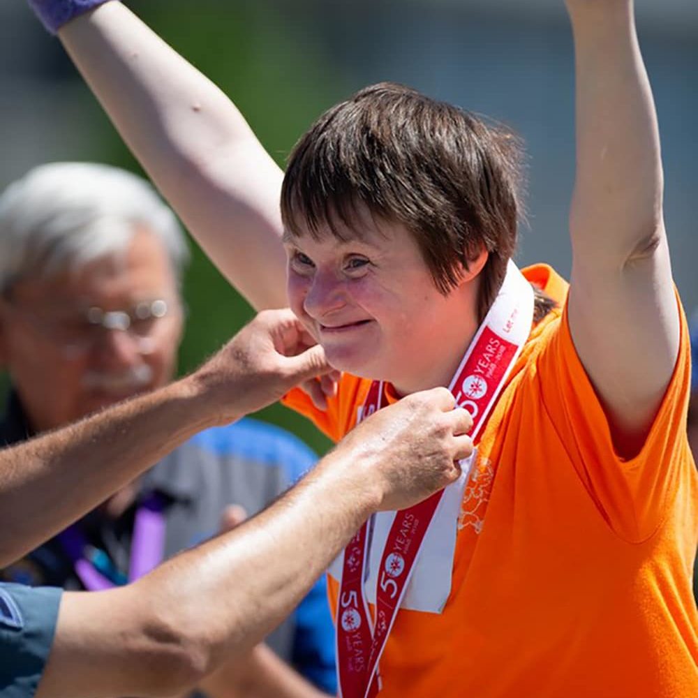 Special Olympics Missouri athletes compete at Chiefs Training Camp