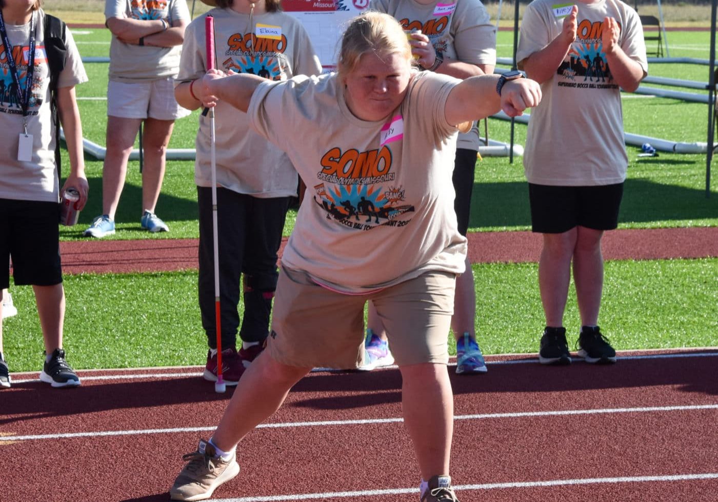 Special Olympics Missouri athletes compete at Chiefs Training Camp